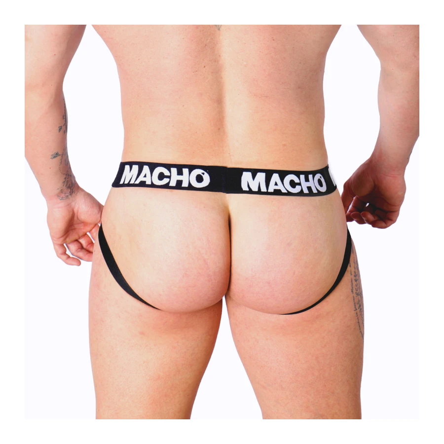MACHO - MX26X1 JOCK GRID BLANC XL
